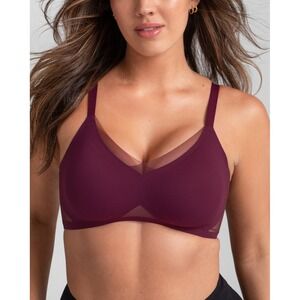 Honey Love Wirefree Crossover Bra Liftwear Fig Color Sz 3X NWT